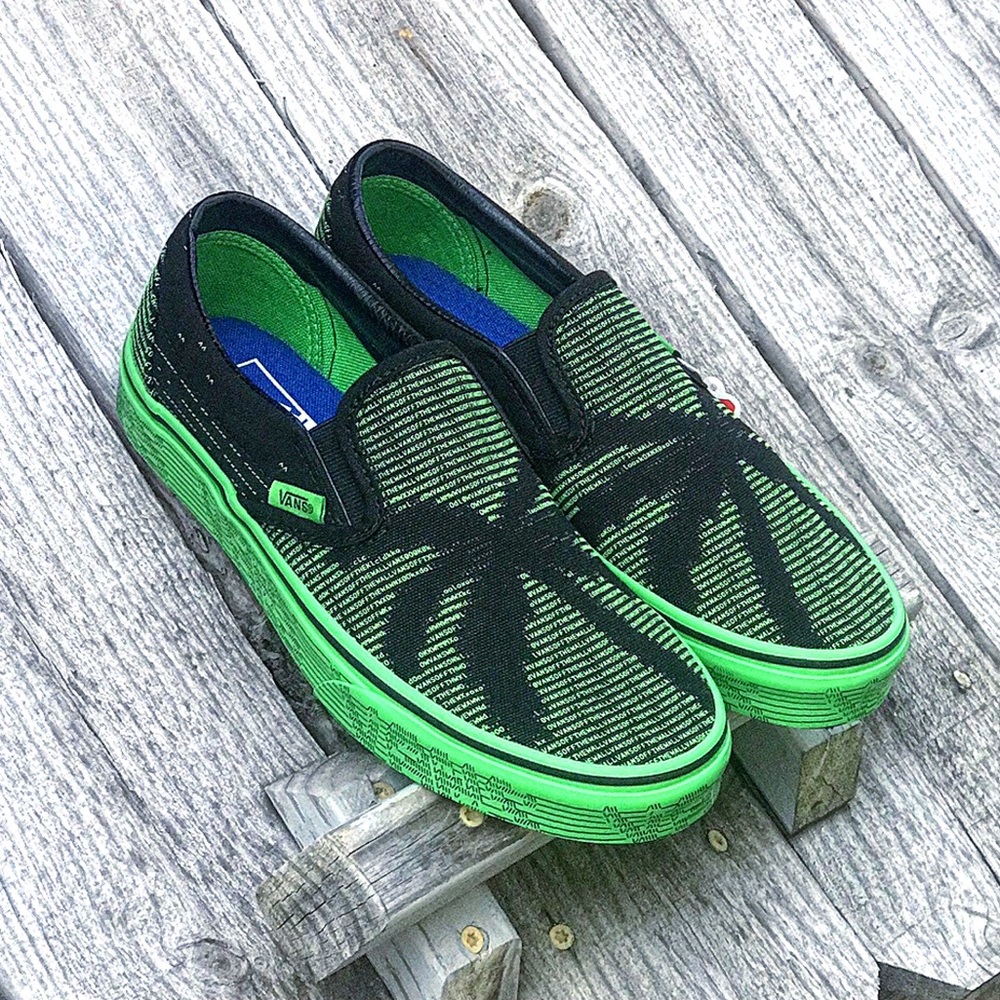 Last 1! HTF NWT Vans Festival Leaf Palm Slip On - Picture 2 of 6